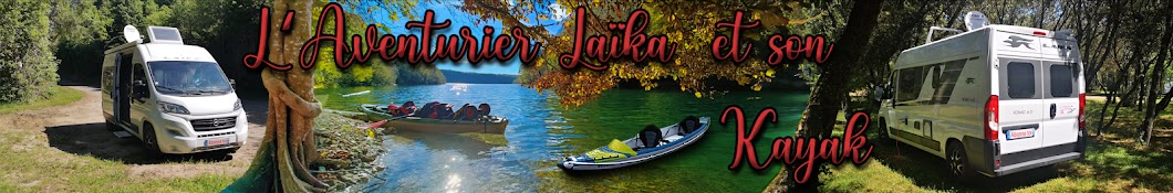 L'aventurier Laïka et son Kayak