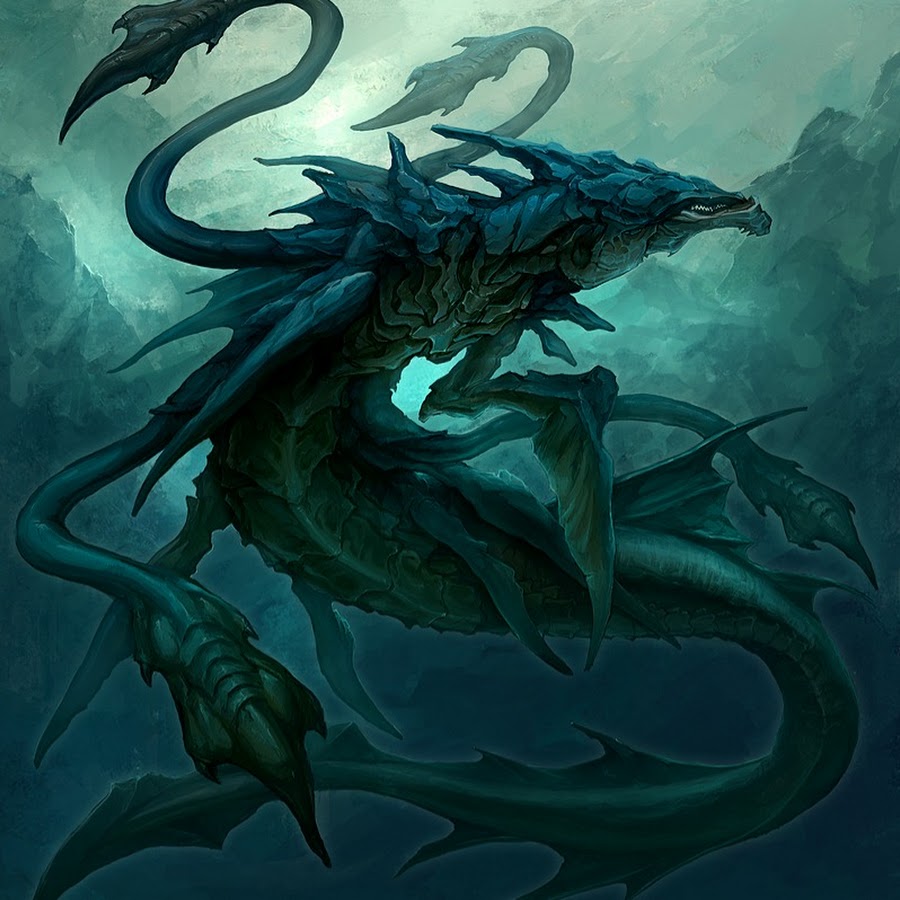 Левиафан водяной монстр