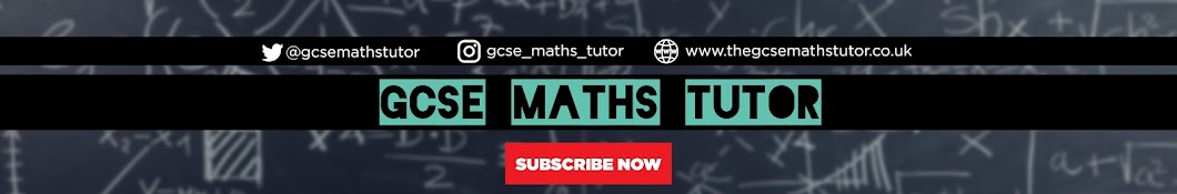 The GCSE Maths Tutor Banner