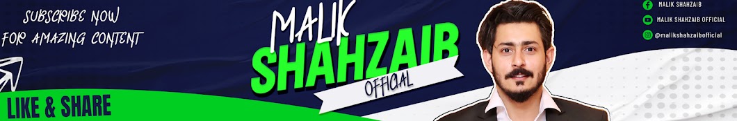 Malik Shahzaib Official Banner