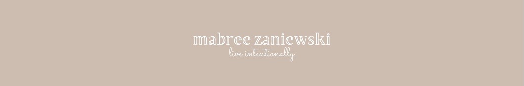 Mabree Zaniewski Banner