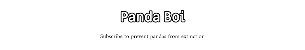 PANDA BOI Banner