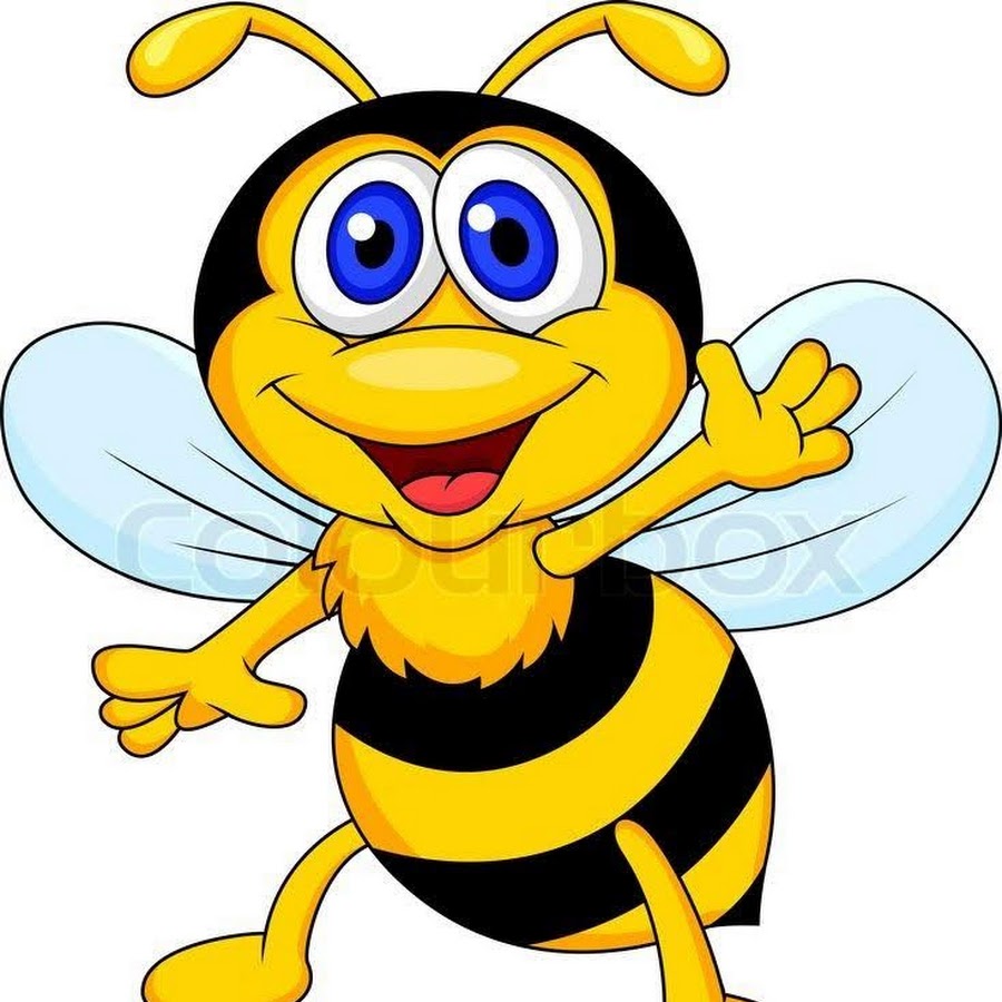 Мультипликационная пчела