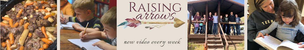 Raising Arrows - Amy Roberts Banner