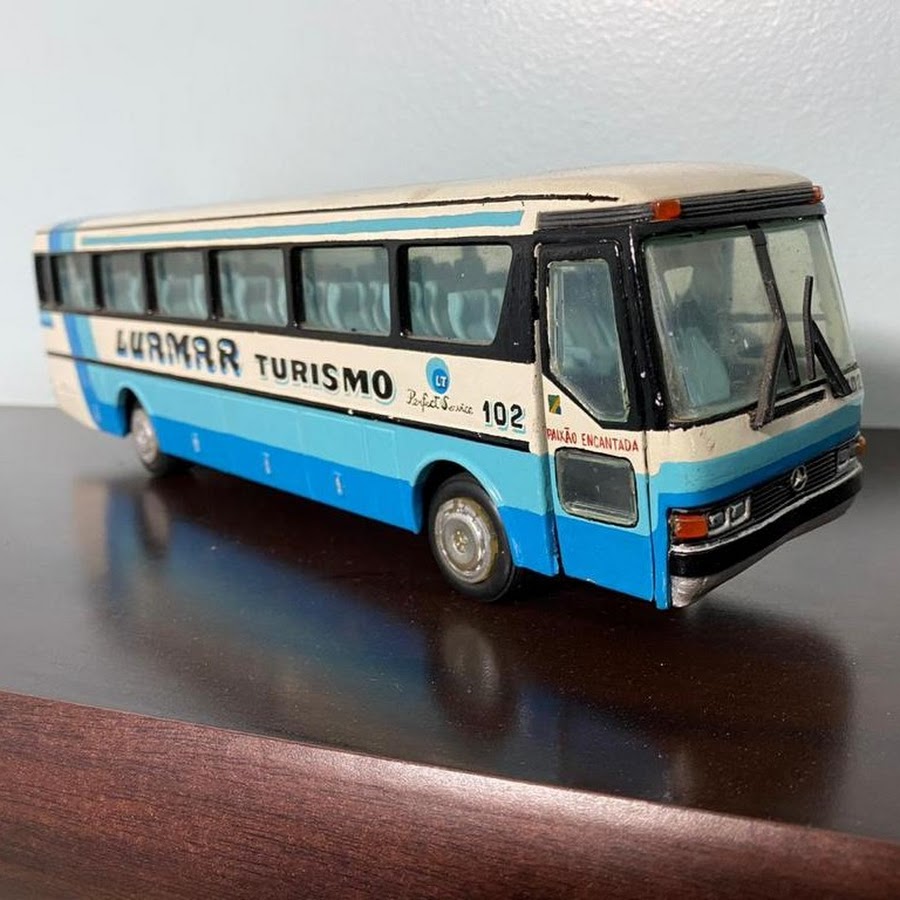 Miniaturas de ônibus Luvick YouTube