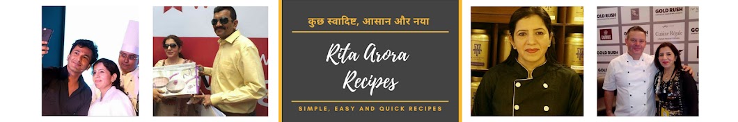 Rita Arora Recipes Banner