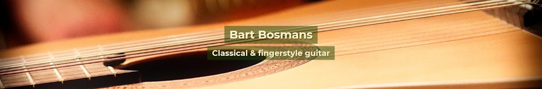 Bart Bosmans - Classical & Fingerstyle Guitar