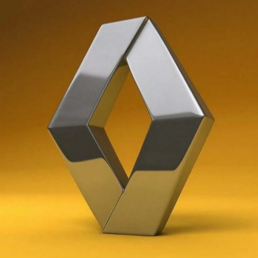 Renault logo 3d model