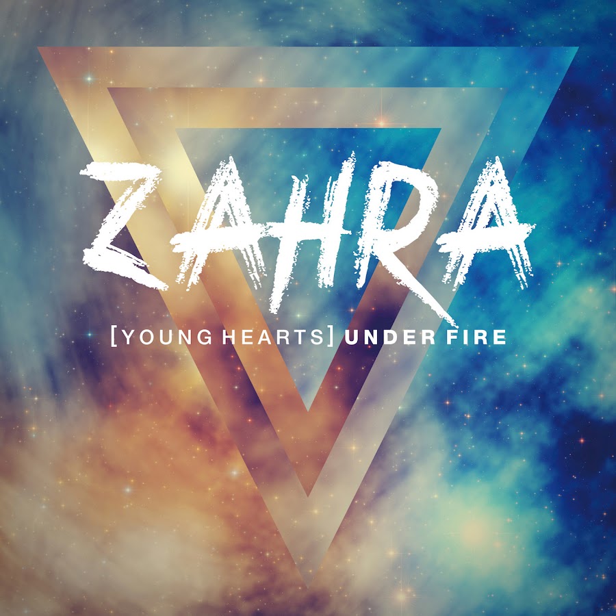 Under heart. Zahra logo.