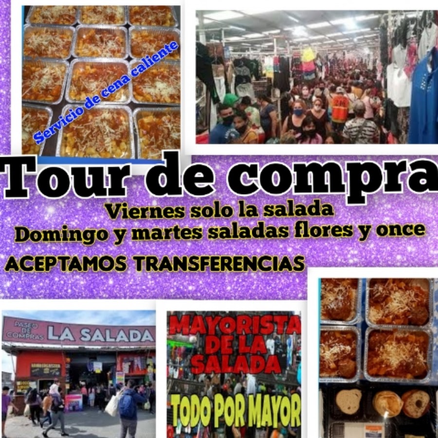 TOUR DE COMPRA SALADAS FLORES Y ONCE YouTube