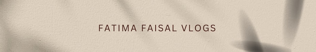 Fatima Faisal Banner