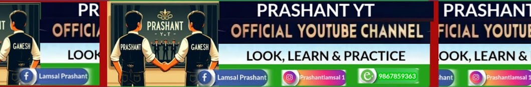 Prashant YT Banner