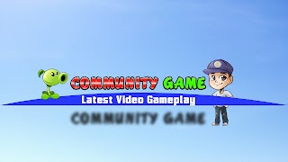 Заставка Ютуб-канала CommunityGame