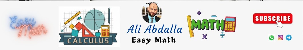 Easy Math - Ali Abdalla Banner