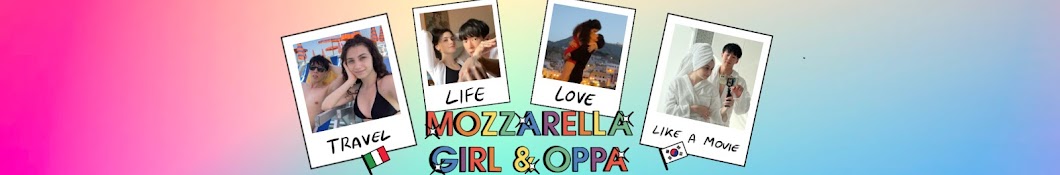 Mozzarella Girl & Oppa Banner