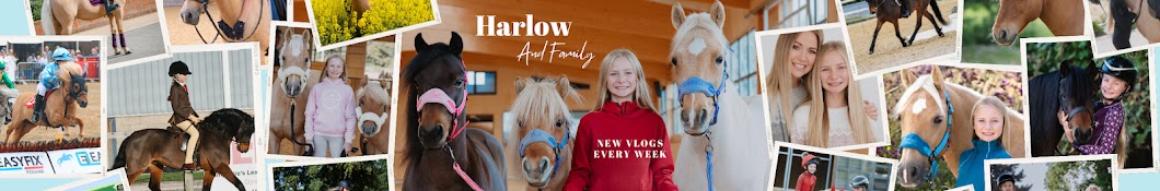 Harlow and Popcorn - The White Family Banner
