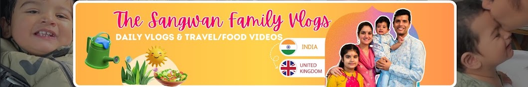 The Sangwan Family Vlogs Banner
