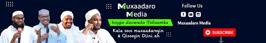 Muxaadaro Media Banner