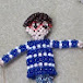 HARU beaded doll