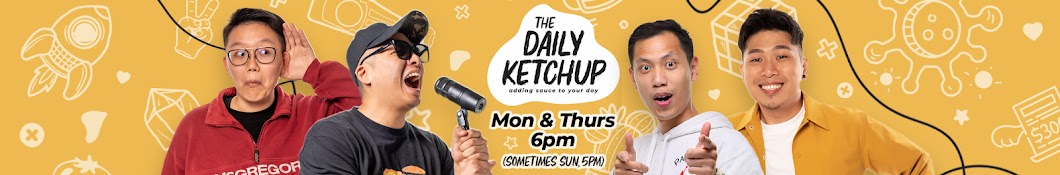 The Daily Ketchup Podcast Banner