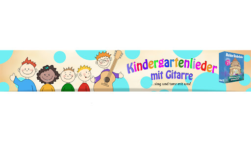 Kindergartenlieder mit Gitarre banner