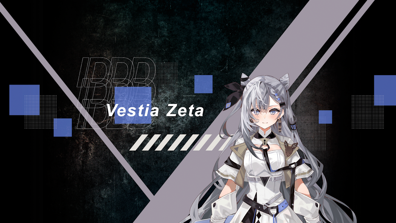 チャンネル「Vestia Zeta Ch. hololive-ID」（ベスティア・ゼータ）のバナー