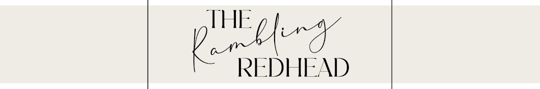 Life as a Rambling Redhead Banner
