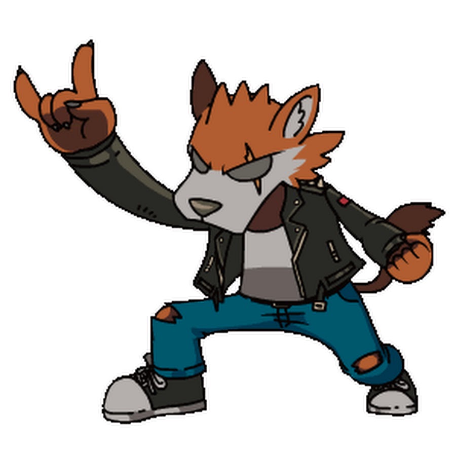 Rock n roll wolf