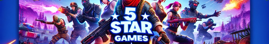 5 STAR Games Banner
