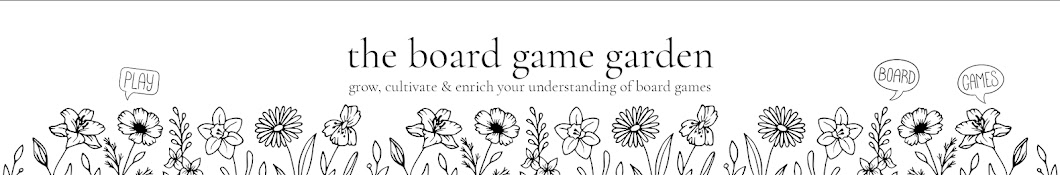 The Board Game Garden Banner