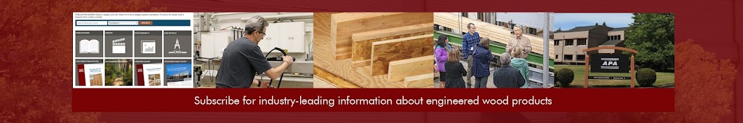 APA – The Engineered Wood Association Banner