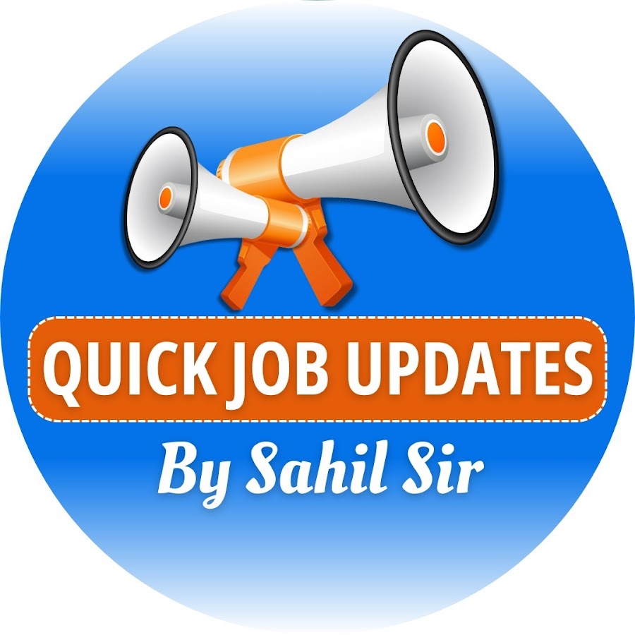 Ready go to ... https://youtube.com/@quickjobupdatesbysahilsir?si=RKnhKy722xFEi3Qq<br/>Welcome [ Quick Job Updates by Sahil Sir]