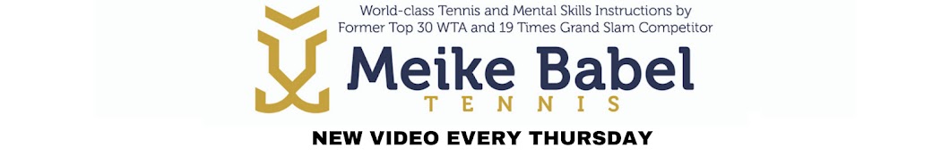 Meike Babel Tennis Banner