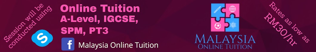 Malaysia Online Tuition Banner