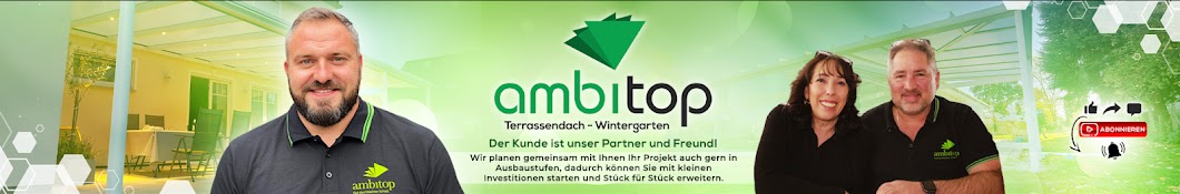 Ambitop Top-Terrassendach Wildau