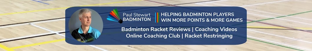 Paul Stewart Advanced Badminton Coach Banner