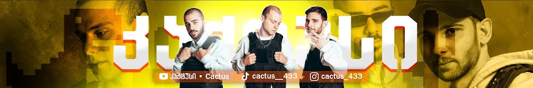 კაქტუსი • Cactus Banner