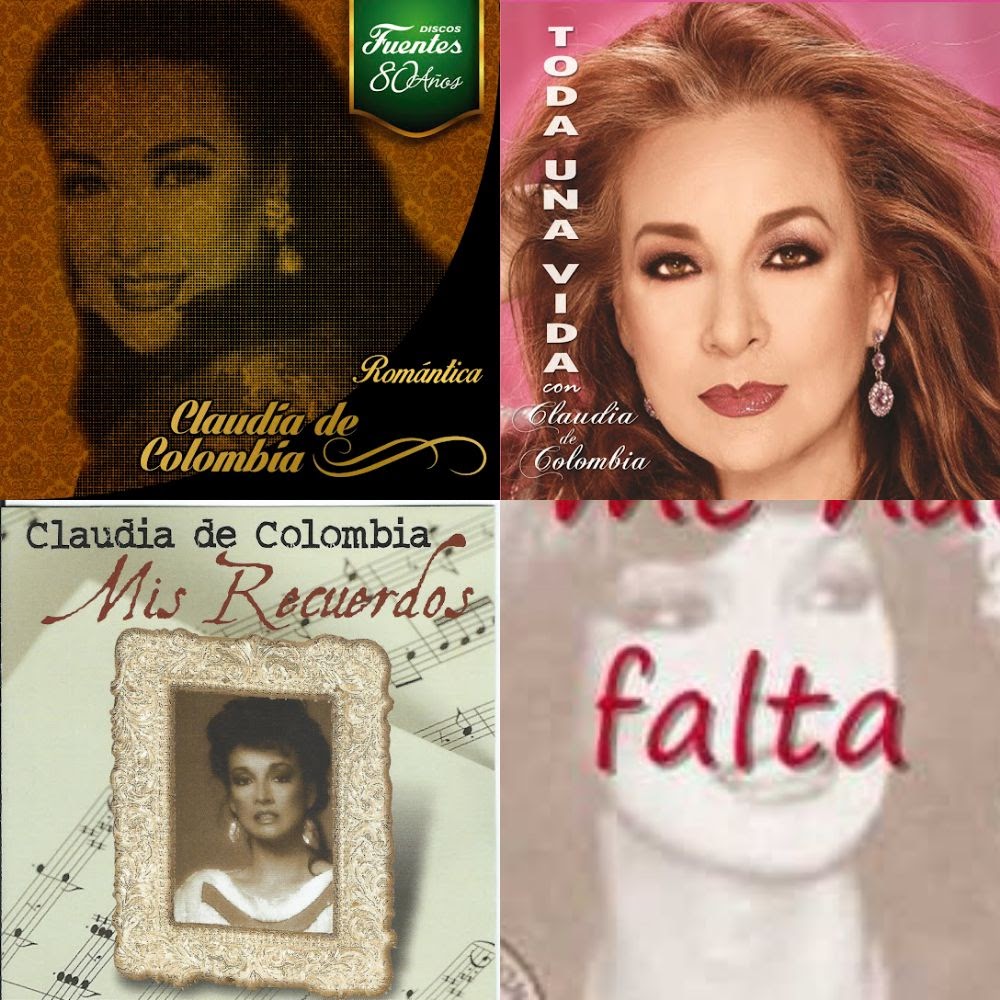 Claudia De Colombia Grandes Exitos Sus Mejores Canciones Nuestra