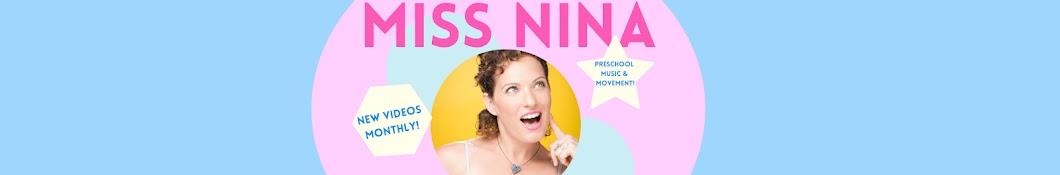 Miss Nina - Music & Movement for Preschool Banner