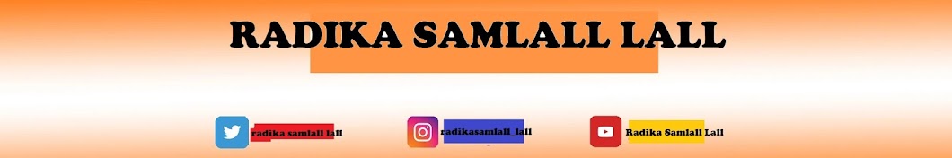 Radika Samlall Lall Banner