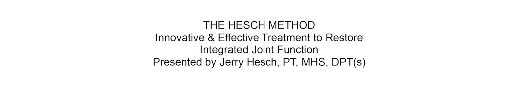 Jerry Hesch (Manual Physical Therapy)