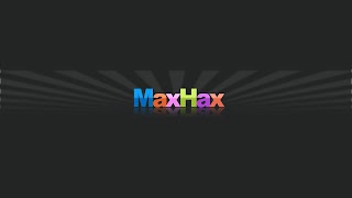 «MaxHax» youtube banner
