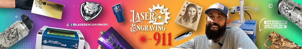 Laser Engraving 911 Banner