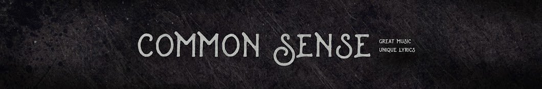 Common Sense Banner