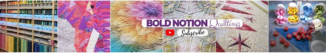 Bold Notion Quilting Banner