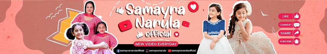 Samayra Narula Official Banner