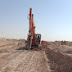 excavator work