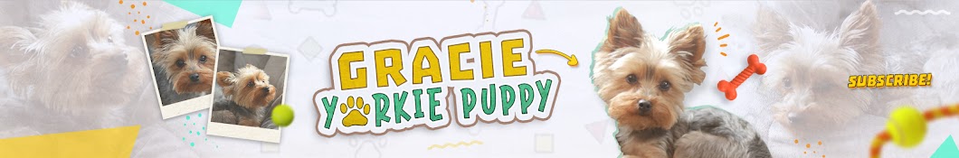 Gracie the Puppy Dog Banner