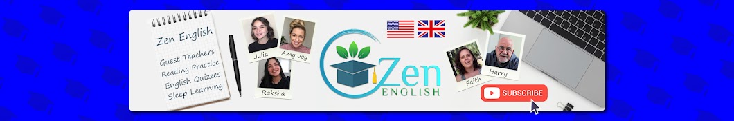 Zen English Banner