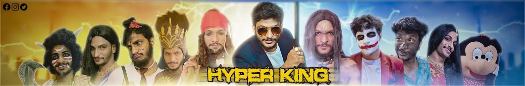 Hyper King Telugu Gamer Banner